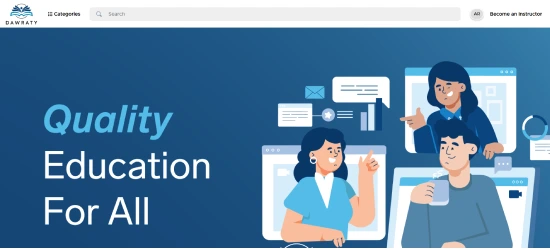Dawraty website screenshot
